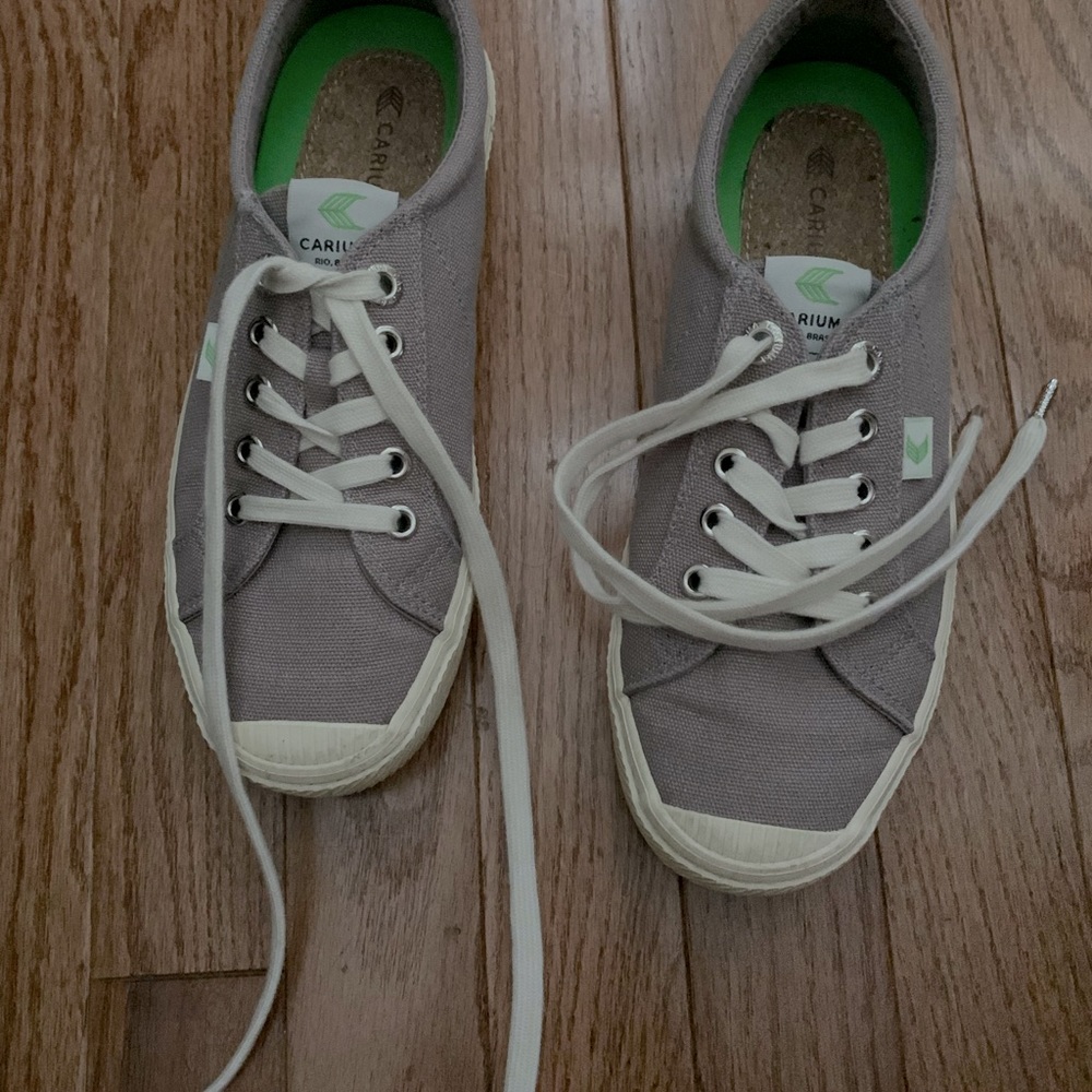 Grey Cariuma Shoes Size 7